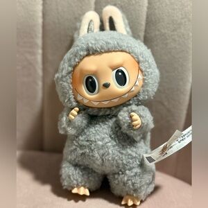 LABUBU EXCITING MACARON Popmart Sesame Bean 100% Authentic OPENED BOX